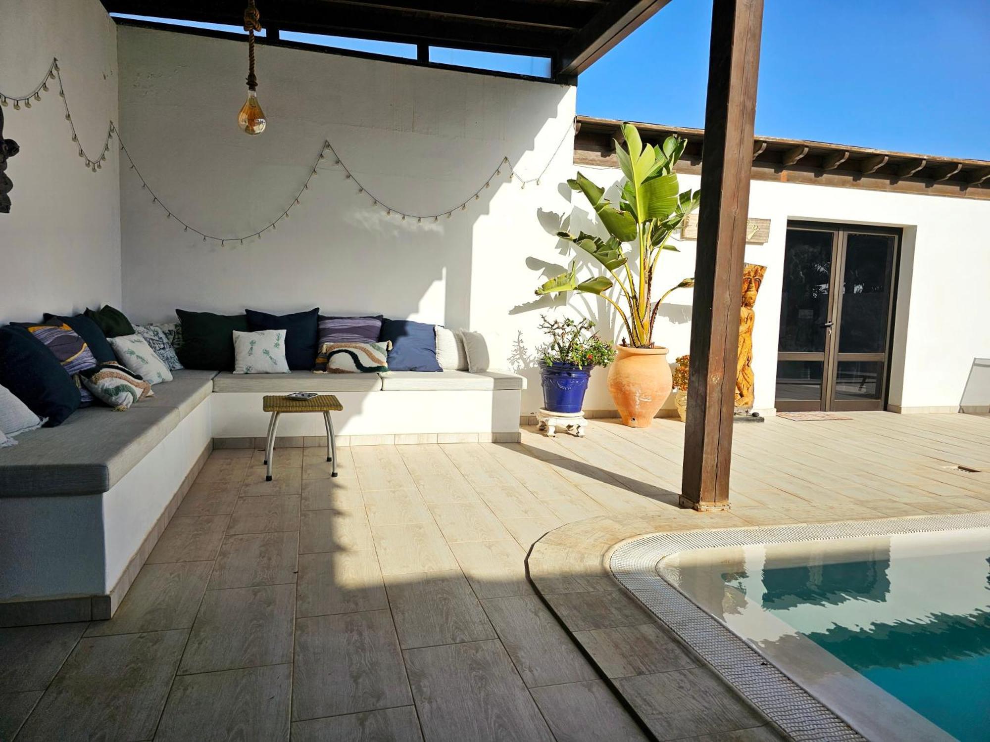 Villa Nazoly, Oasis De Tranquilidad Con Piscina Privada En El Corazon De Lanzarote Nazaret Dış mekan fotoğraf